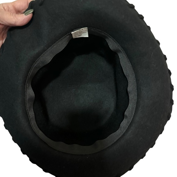 100% Wool - Black fedora hat - Picture 6 of 7